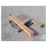 Unused 78' Metal Storage Shelving Unit