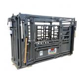 Tough Built Cattle Squeeze Chute w/ Palpation Cage