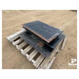 (4) Haukaas Westeel Rosco Bin Door Inserts