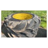 15-34 Ag Tire w/ John Deere Rim