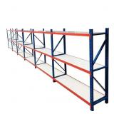 39-Ft Metal Storage Display Shelving (Unused)