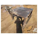 4'x4' Welding Table w/ Bench Vise