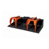 80' Pabreak Skid Steer Q/C Grapple Bucket (Unused)