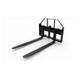 Pabreak Skid Steer Q/C Pallet Forks w/ 5' Forks