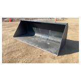9' HLA Skid Steer Q/C Snow Bucket