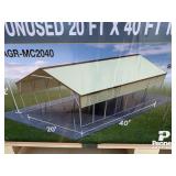 MC2040 Steel Carport 20'x40'