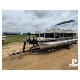 1987 Weeres Sportsmen 20 Pontoon Boat