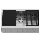VIGO Oxford 36' Farmhouse Kitchen Sink Rt $313.