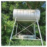 *O/S (2) Steel Fuel Tanks w/ (1) Stand