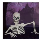 Halloween Giant Ground Breaking Skeleton Rt $240