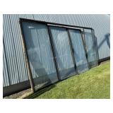 *O/S Aluminum Single Pane Patio Doors