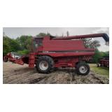 *O/S Case 1480 Combine w/ Pickup Head