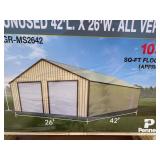 MS2642 Double Door Garage Shed 42'x26'