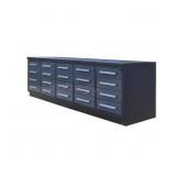 StanForge-SWB20 10' Workbench with 20 Drawers