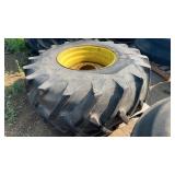 23.1-26 Ag Tire w/ John Deere Rim