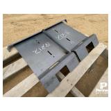 Weld On Skid Steer Plate