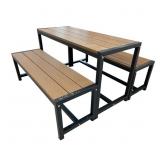 55' Composite Picnic Table w/ Bench's