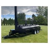 1,400 Gallon Home Built Portable Smoker