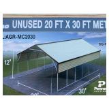 MC2030 Steel Carport 20'x30'