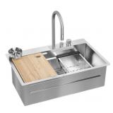 Artika NeoFlow Single Bowl Kitchen Sink Rt $450