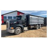 1996 Peterbilt 385 Grain Truck 19' Box