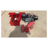 Pipe Bender, & Unused 10,000 Winch