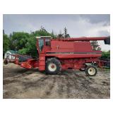 *O/S Case 1440 Combine w/ Pickup Head