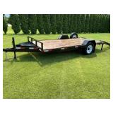 2026 Home Built Utility Trailer 14' S/A (Unused)