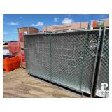 (20) Chain Link Fence Panels