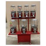 *O/S Beaver 7 Canister 25ï¿½ Candy Vending Machine