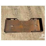 Weld on Skid Steer Q/C Bracket