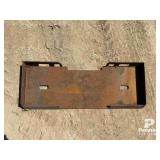 Weld on Skid Steer Q/C Bracket