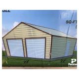 MS2322 Double Garage Shed 23'x22'