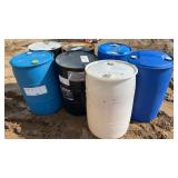 45 Gallon Plastic & Steel Barrels