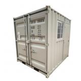 108' Storage Container w/ Side Door & Window