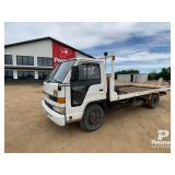 1991 Isuzu ELF 16' Platform Truck 4 CYL
