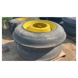 12.4-30 Row Crop Ag Tire w/ John Deere Rim