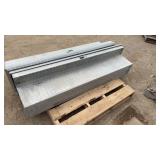 (2) 5'  Aluminum Checker Plate Storage Boxes