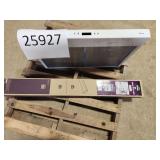 *O/S 30' Broan Range Hood & 48' Utility Wrap Light