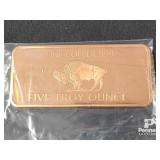 Five Ounce Copper Bar
