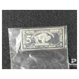Silver 5 Gram Bars