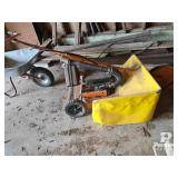 Walk Behind Mower / Mulcher & Wheelbarrow