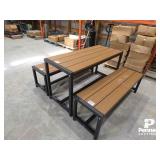 Unused Composite Picnic Table Kit