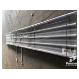 20' Corrugated Polycarbonate Roof Panel in Clear