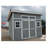 Unused 8'x12' Garden Shed w/ Double Side Doors