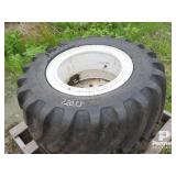 42x25.00-20NHS Floatation Tire & Rim w/ Spare Rim