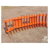 2026 72in PABREAK RT140 Skid Steer Root Rake