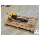 Budgit 120V Electric 1 Ton Chain Hoist
