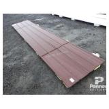 16' Brown Metal Roofing / Siding