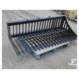 2026 72in PABREAK RB130 Skid Steer Rock Bucket 72